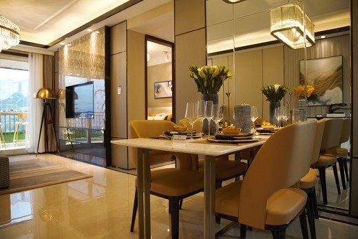 蓝光雍锦湾样板间